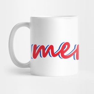 Independence day, merica, flag american Mug